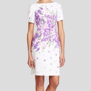WORN ONCE ADRRIANNA PAPELL floral dress size 10